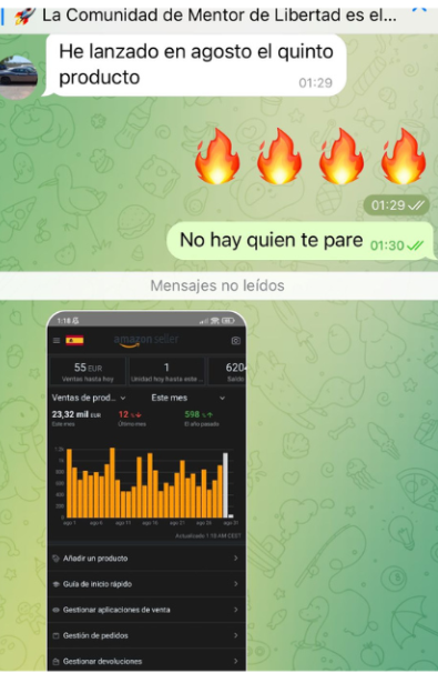 Testimonios de Amazon pro Academy 1