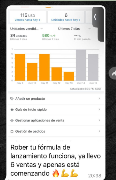 Testimonios de Amazon pro Academy 1